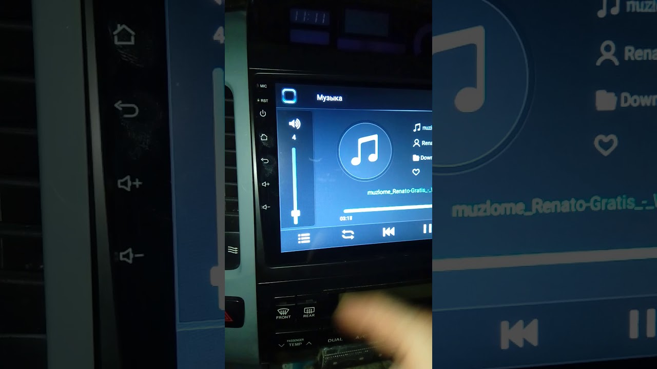 Обзор магнитолы андроид с АлиЭкспресс на Прадо 120 - YouTube