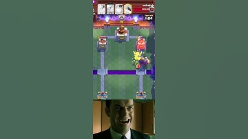 When your opponent has no elixir😈 #clashroyalememes