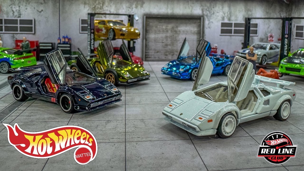 Unboxing the NEWEST Hot Wheels RLC Lamborghini Countach LP 500 S