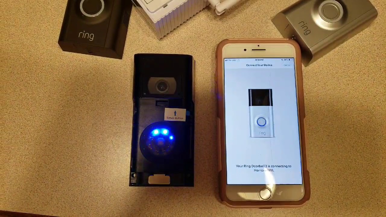 How to Setup a Ring Video Doorbell 2 Unboxing, Setup and