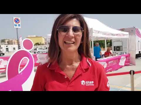 Antonietta D'anzeris consigliere nazionale UISP sulla giornata prevenzione Komen a Manfredonia