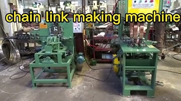 HIGH SPEED CHAIN MAKING MACHINE | CHAIN WEAVING AND WELDING MACHINE | CHAIN MACHINE SUPPLIER