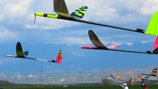 One day F5J RC glider contest, Perris California, March 2024
