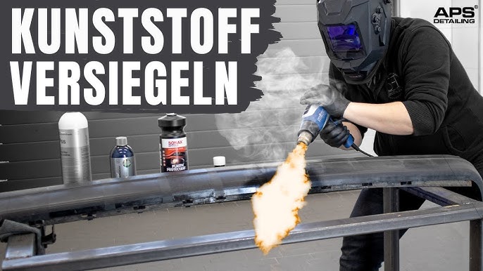 Ausgebleichte Kunststoffe aufbereiten / KUNSTSTOFF AUFFRISCHEN/Sonax  Kunststoff Detailer Innen+Außen 