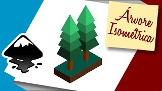 Árvore Isométrica no Inkscape