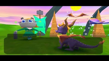 Spyro 2 Walkthrough - Part 23 - Metropolis