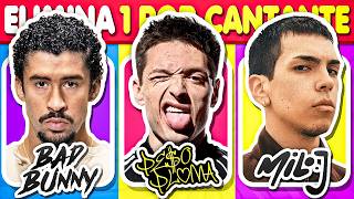 ❌ Elimina UNA Canción por Cada Cantante ❌ Elige 1 Canción | TriviaTime TV