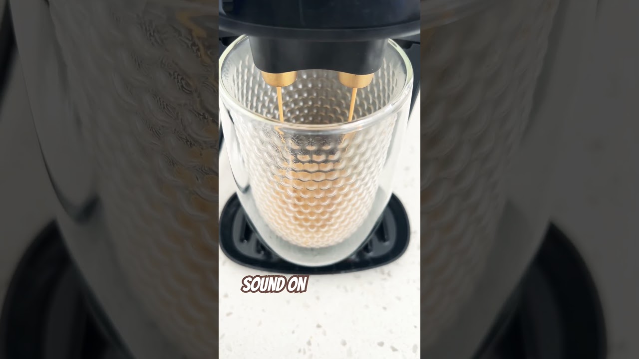 Capsule coffee machine ASMR 