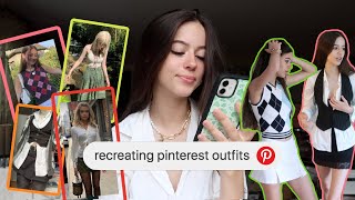 RECREATING PINTEREST OUTFITS at least attempting to | recreating my pinterest boards