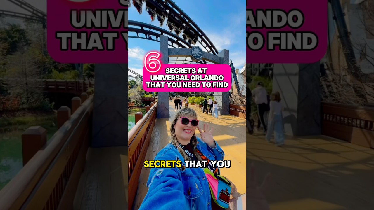 6 Secrets /Easter Eggs at Universal Studios Orlando 