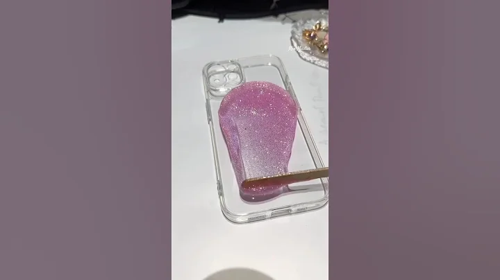 Cute Epoxy Phone Case #epoxy #mobilecover #resin #diy #handmade #sticker #shorts #phonecase #art