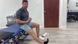 Seated heel slides