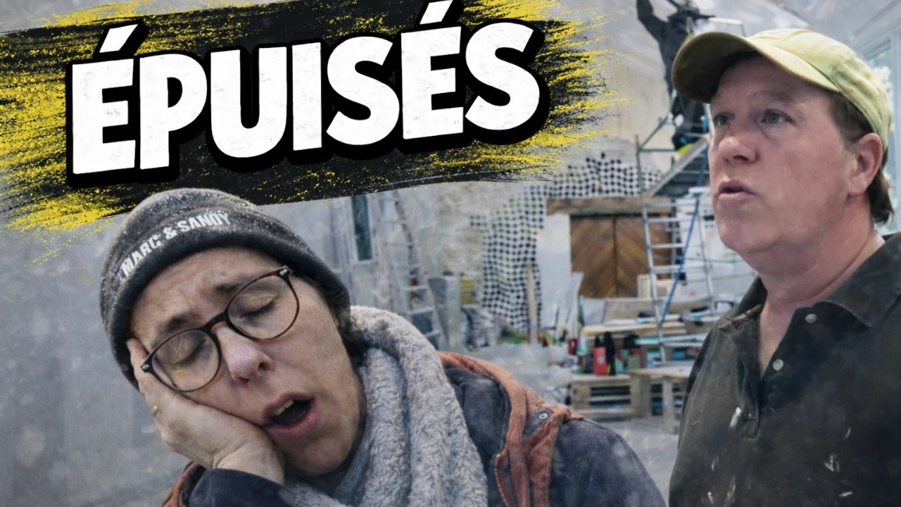 On a posé 300 mètres… on n’en pouvait plus 😵