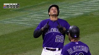 Arenado hits his second homer of the game
