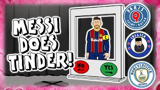 442oons: Messi does Tinder! Where next for Lionel Messi?