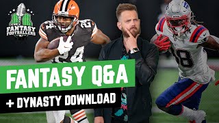 Fantasy Football 2022 - Fantasy Q&A + Tilt Hard, Dynasty Download - Ep. 1192