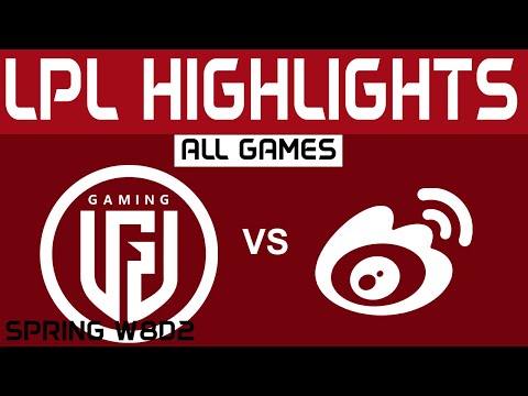 LGD vs WBG Highlights ALL GAMES LPL Spring Split 2024 LGD Gaming vs Weibo Gaming by Onivia
