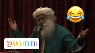 Sadhguru tells God Joke on Joe Rogan