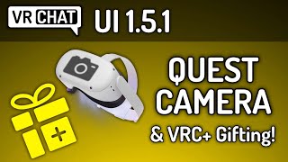 VRChat UI 1.5.1 Update - Quest Camera and VRC+ Gifting!
A new VRChat update released today, dubbed the UI 1.5.1 update! As you can probably tell, this update provides some polishing to the new quick menu, but also introduces a couple new features! In this video, well go over all the big ones.
Full release notes: https://docs.vrchat.com/docs/vrchat-202142
Join my Discord server to join my VRC+ giveaway! (Now over): https://discord.gg/PrzeWMNqKG
Consider sending me a tip on Ko-fi! https://ko-fi.com/sippbox
Music used: https://www.youtube.com/watch?v=czUaNaDjK9k VRChat UI 1.5.1 Update - Quest Camera and VRC+ Gifting!