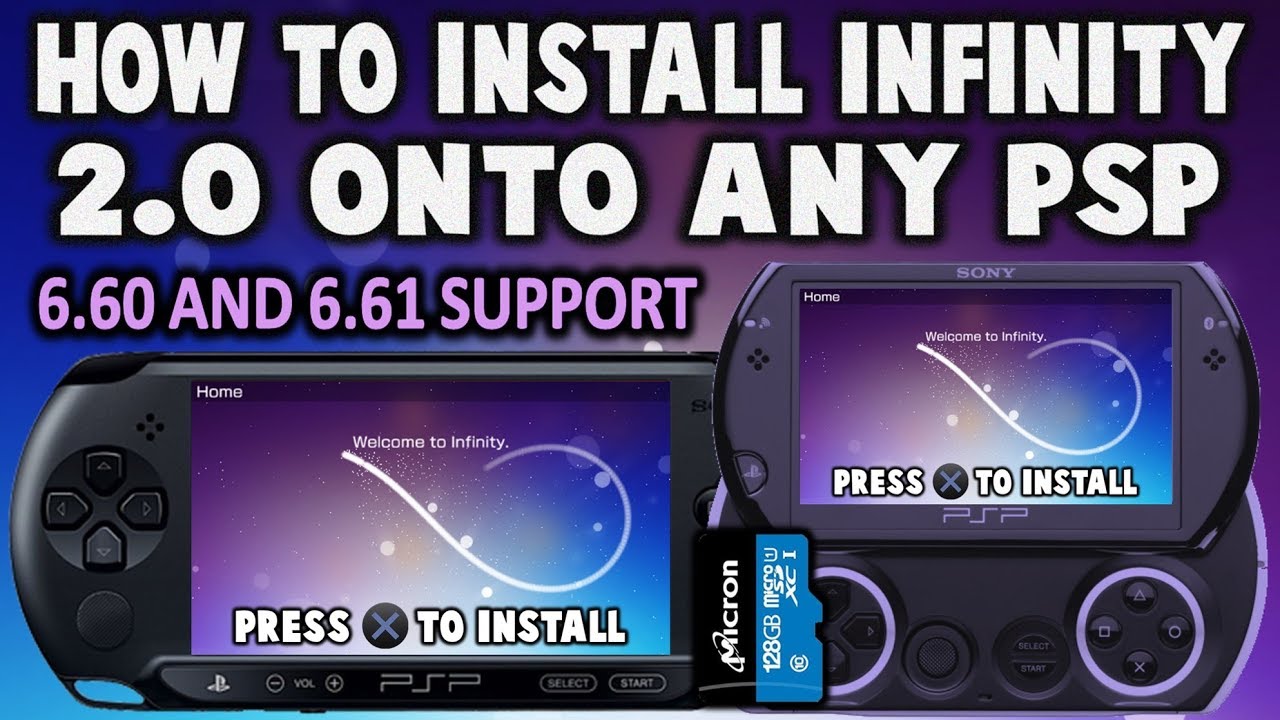 Psp Infinity 2 0 Install Guide 6 61 6 60 Working On Every Psp Youtube