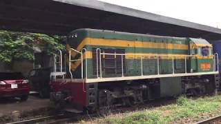 2019.7.31(水)7:17 ベトナム国鉄サイゴン駅の車両入換風景