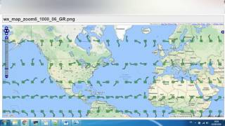 Temperaute and wind using OpenLayers