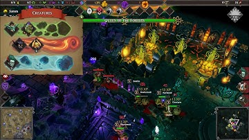 Dungeons 3 - An Unexpected DLC - Level 3 The Forest Queen (Hellish Co-op) Gameplay
