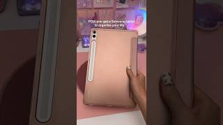 pov: you got a samsung tablet 😍✨ galaxy tab s9 plus | penly android app | digital planner
