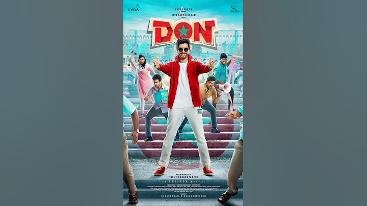 DON - Official First Look | Sivakarthikeyan | SJ Suryah | Priyanka Mohan | Cibi Chakravathy | LYCA