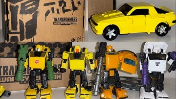 Transformers WFC generations selects hubcap review. G1 & War for cybertron collection bumblebee