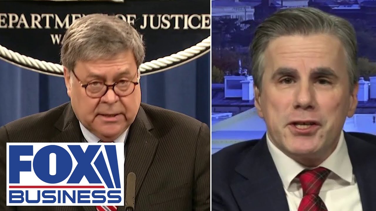 Tom Fitton rages against Bill Barr's latest 'disappointing' decisions