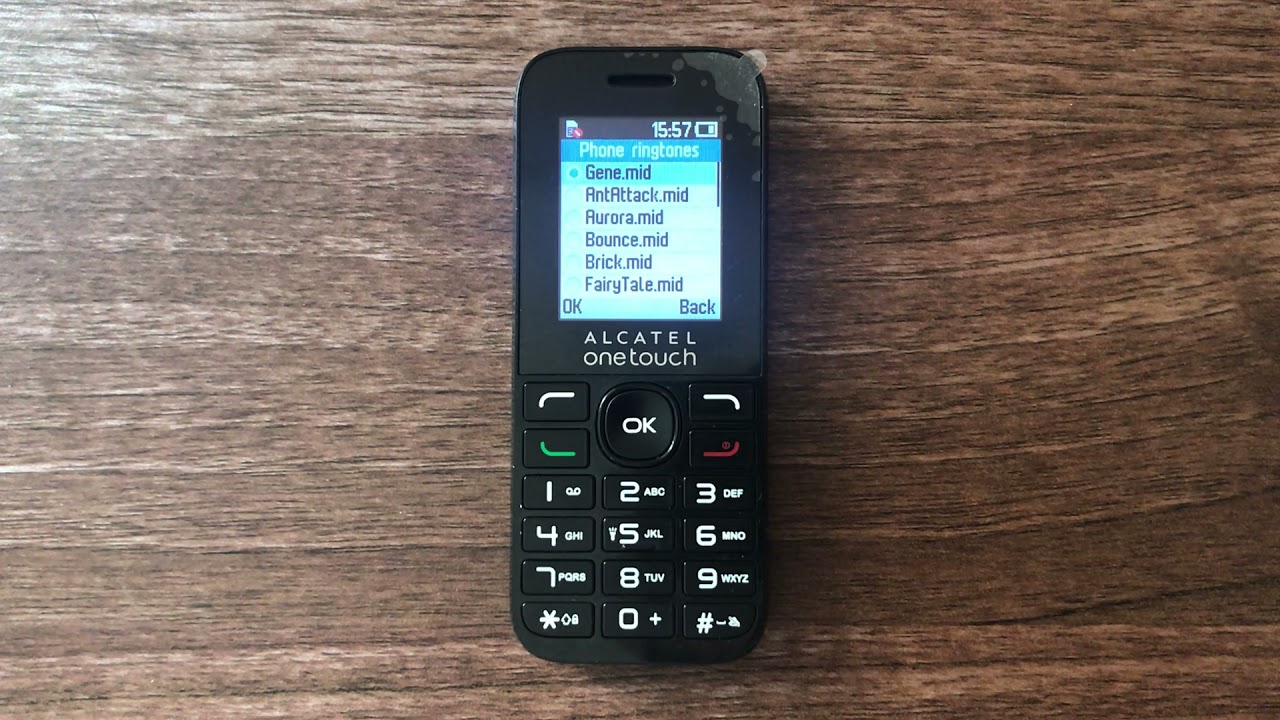 Alcatel ringtone - Gene (MIDI version)