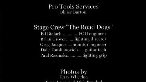 Resurrection Band - End Credits/Waves - Music To Raise The Dead/LIVE