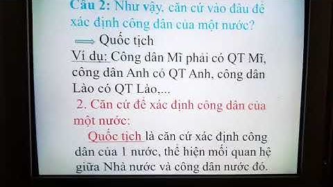 GDCD 6 - Công dân nước cộng hòa xã hội chủ nghĩa Việt Nam -THSC Nguyễn Sinh Sắc -Châu Đốc