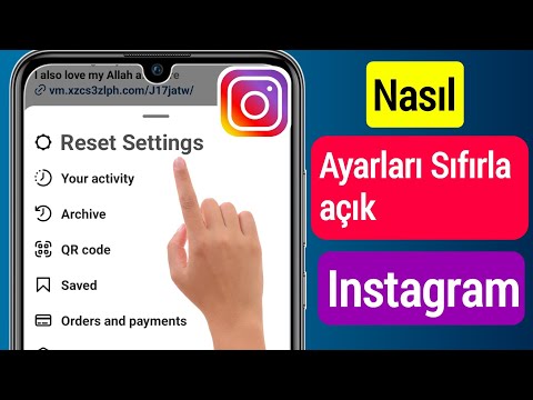 Instagram'da Ayarlar Nasıl Sıfırlanır (2023 Güncellemesi) || Instagram Yeni Özelliği