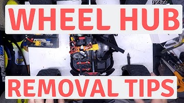 Safe and Easy Way to remove 17MM Wheel Hubs for Arrma and Mugen + More