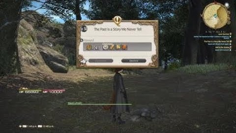 FFXIV - Delivery Moogle quests - The Past is a Story We Never Tell