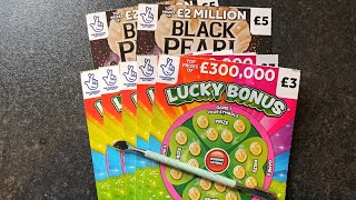 😊😊£25 Mix of National Lottery Scratch Cards 😊😊
