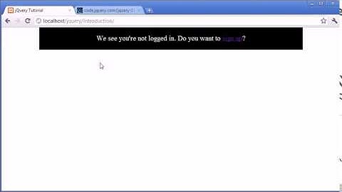 jQuery Tutorial   71   Slide Down