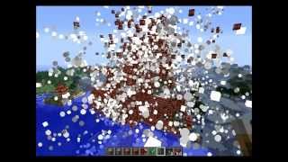 Minecraft Tnt Huge Explosion.