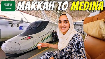 THIS IS THE LUXURY HIGH SPEED BULLET TRAIN OF SAUDI ARABIA! BUSINESS CLASS HARAMAIN MAKKAH TO MEDINA