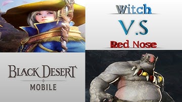 Black Desert Mobile First Boss "Red Nose" (BOSS RUSH)