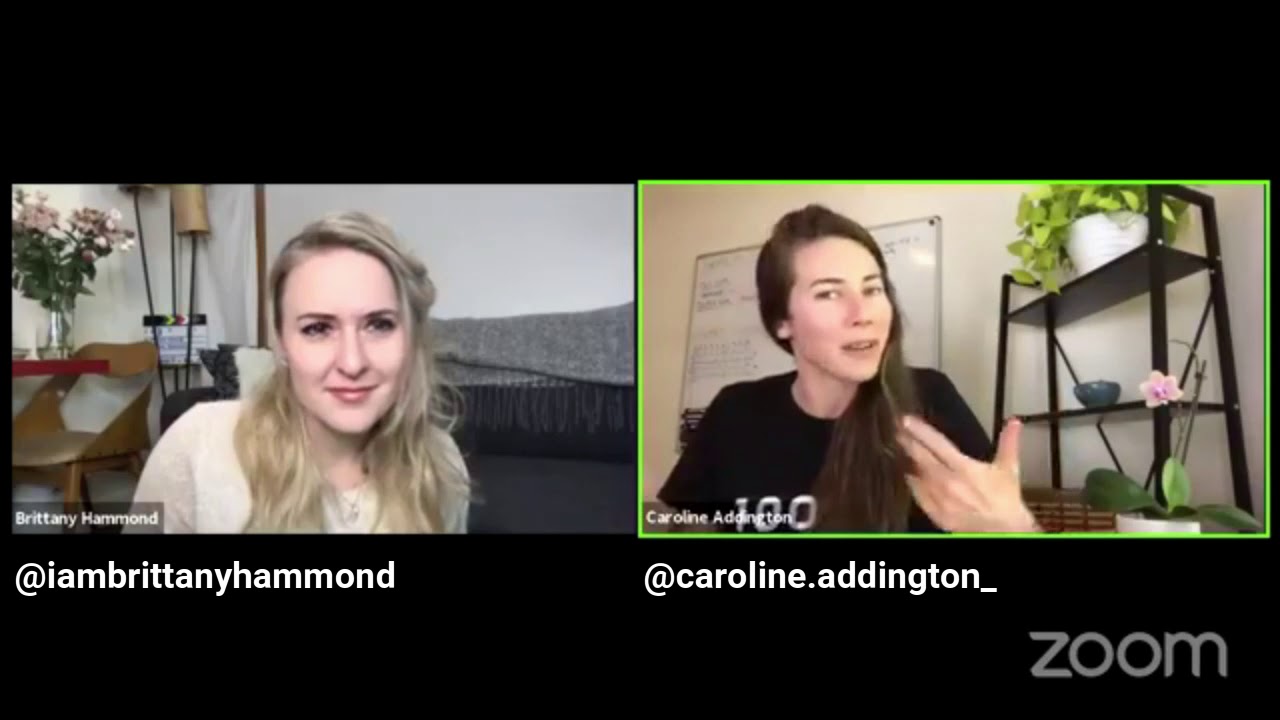 Q&A with Caroline Addington + Brittany Hammond - YouTube