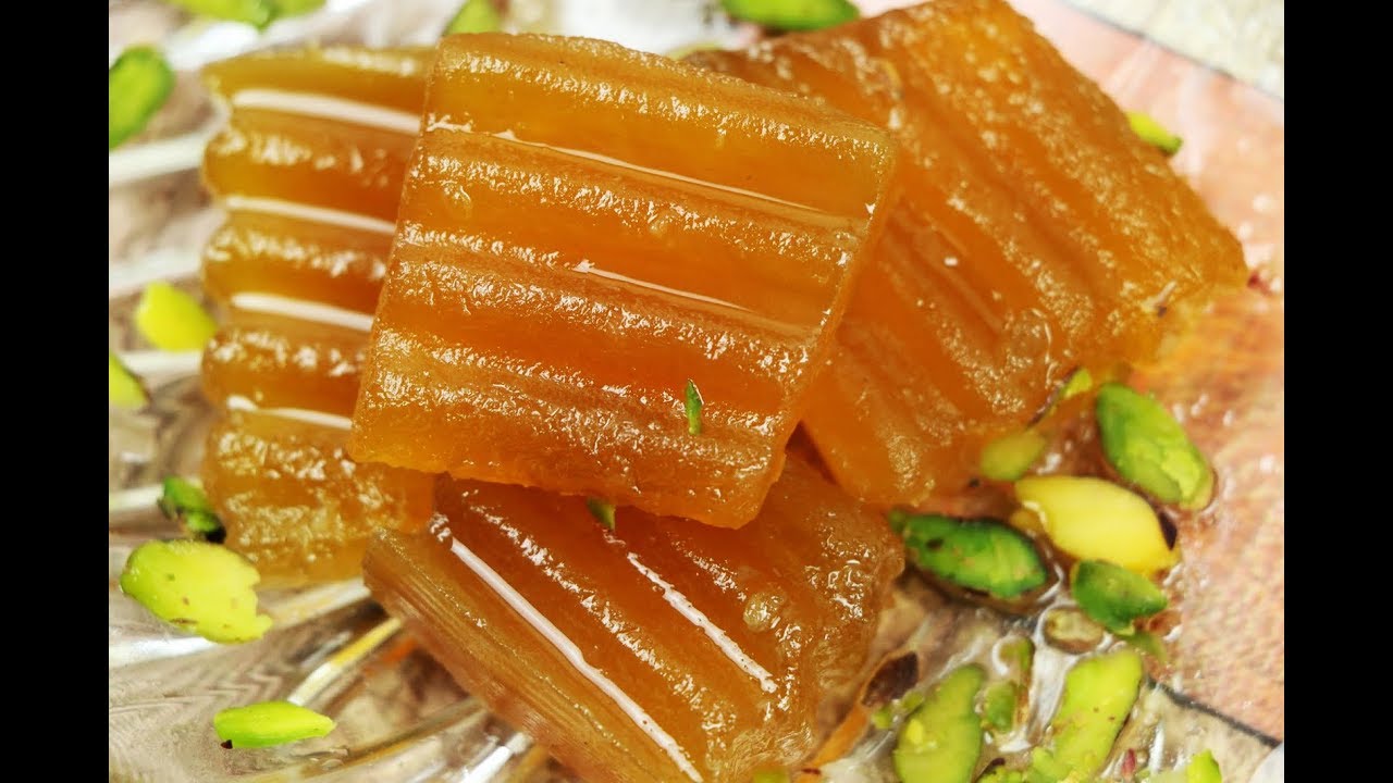 طريقة عمل مربى اليقطين ( القرع ) من اطيب انواع المربى وذالك بس حلاوته الطيبه وقرشته الشهيه