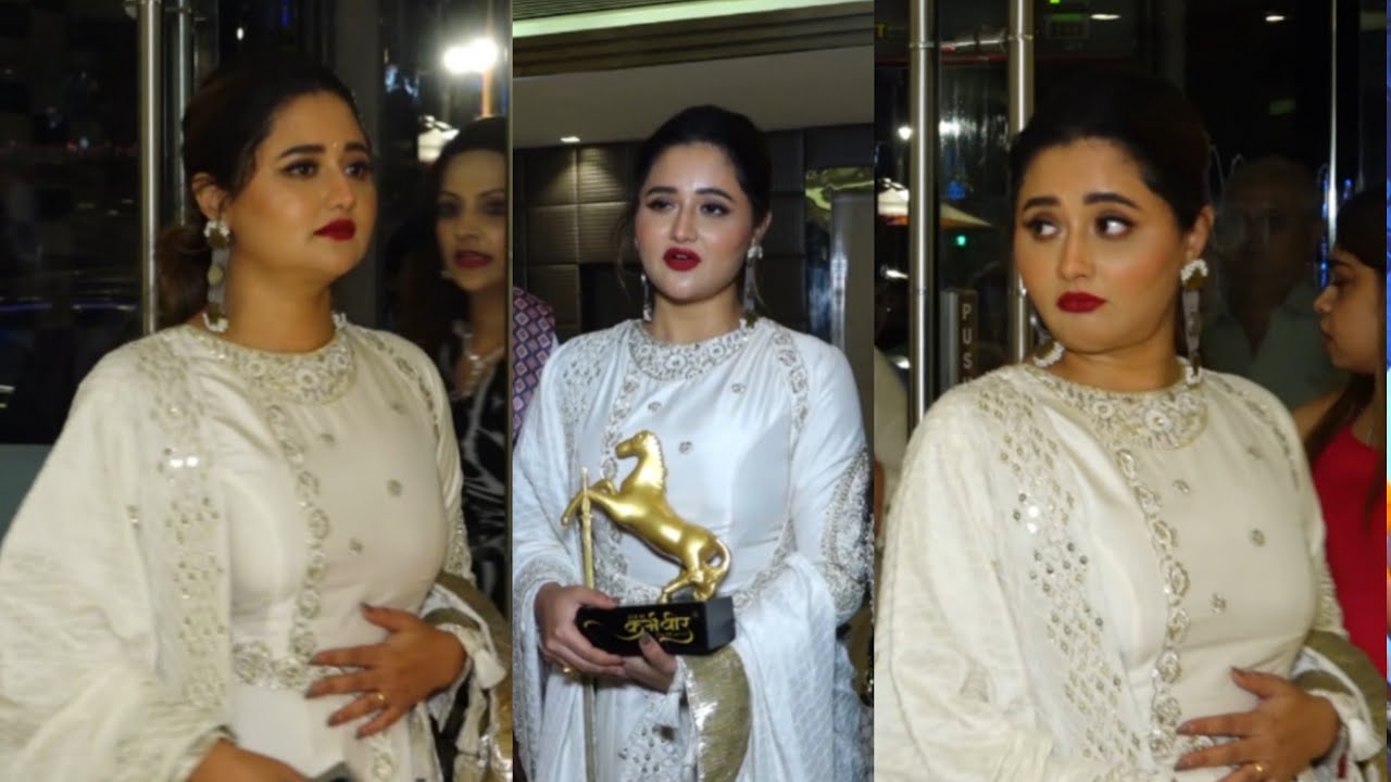 Rashami Desia Looking Too Beautiful 😍❤️🥰 In Full White Dress At Aaj Ka Karamveer Award 2022