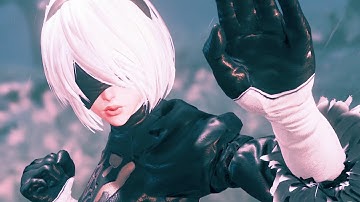 CAMMY (Yorha 2B) vs BIRDIE (Nostalgia) - CPU vs CPU - Street Fighter V Champion Edition MOD