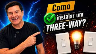 Three Way - Como Ligar Interruptor Paralelo em 4 minutos!🔎⚡