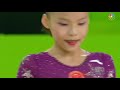 Shang chunsong floor exercise 2016 team final