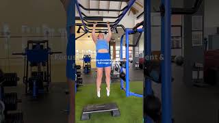 Focus on quality over quantity: control each rep - full range of motion. #healthyshoulders #pullups