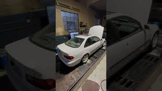 D16 on the dyno guess the horsepower #civic #fyp #explore #explorepage #d16z6 #bseriesonly